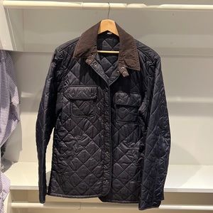 Barbour jacket dark blue size L